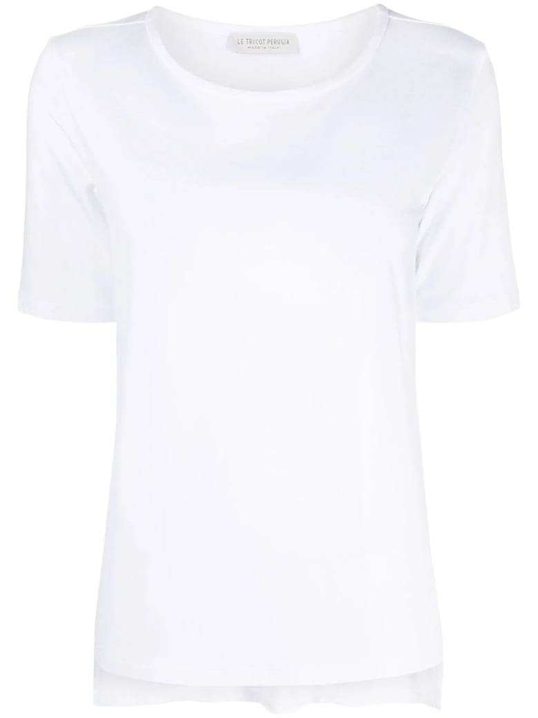 boat neck t-shirt by Selfnex