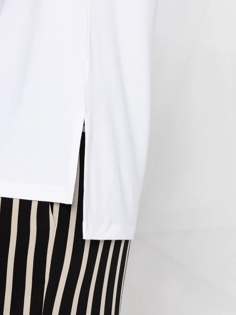boat neck t-shirt by Selfnex