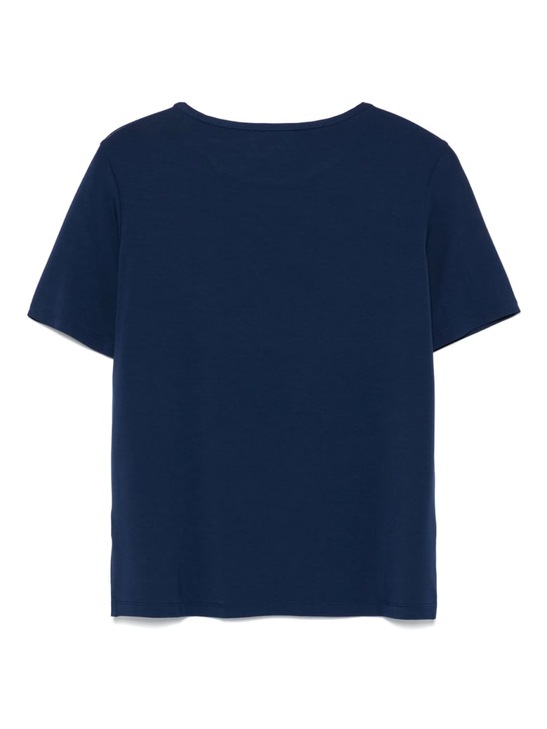 boat neck t-shirt by Selfnex