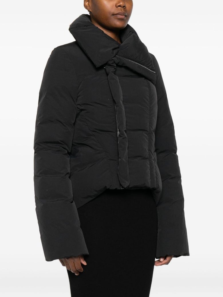 asymmetric down jacket by Selfnex
