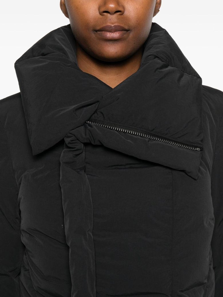 asymmetric down jacket by Selfnex