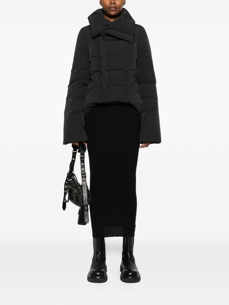 asymmetric down jacket by Selfnex