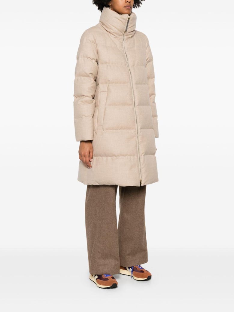 midi down jacket by Selfnex