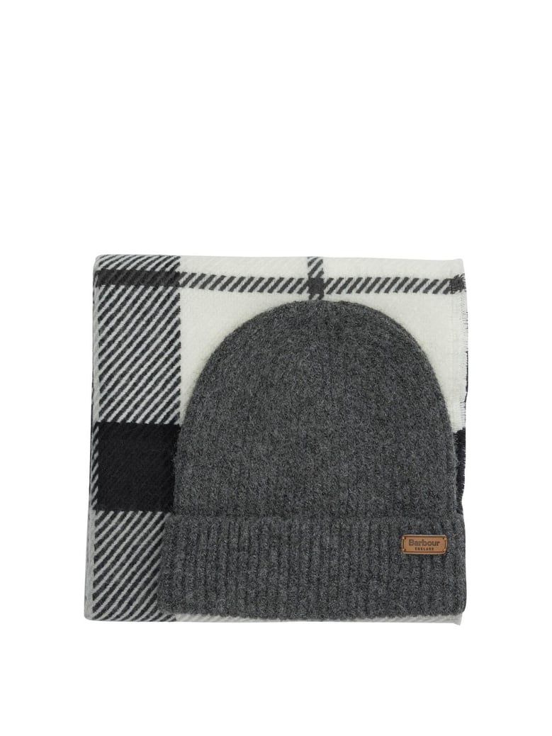 pendle beanie and blair scarf set by Selfnex