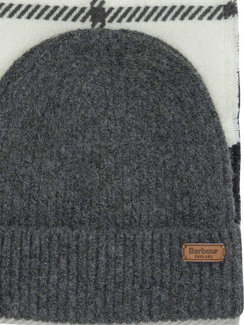 pendle beanie and blair scarf set by Selfnex