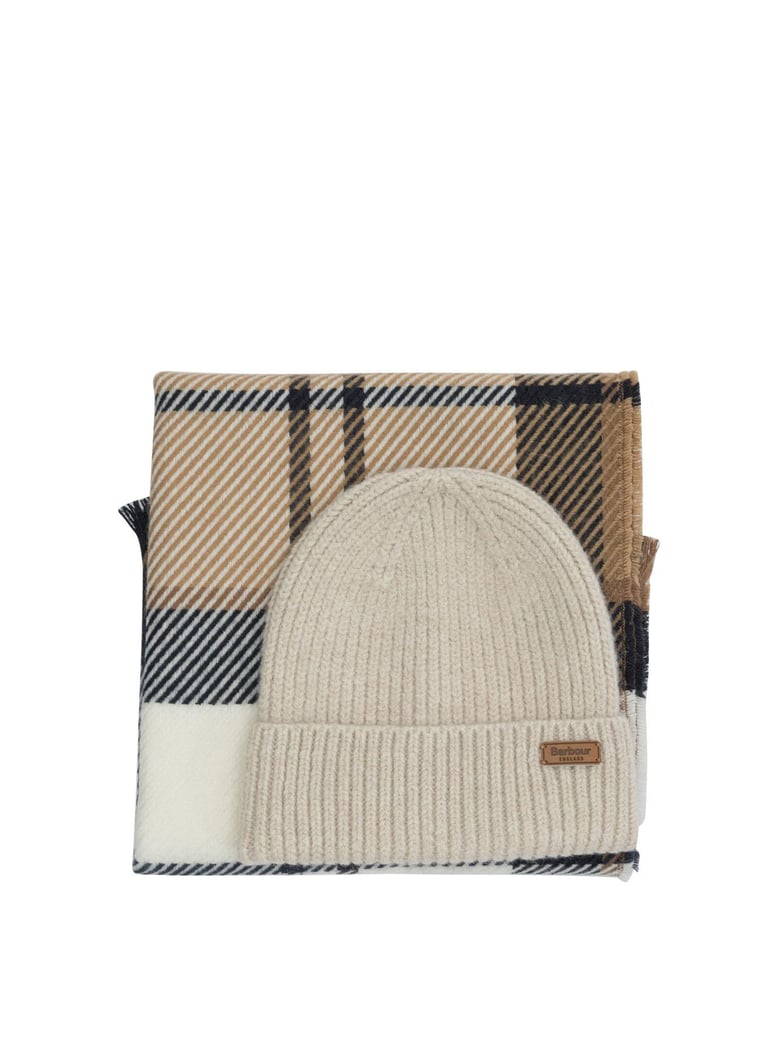 pendle beanie and blair scarf set by Selfnex