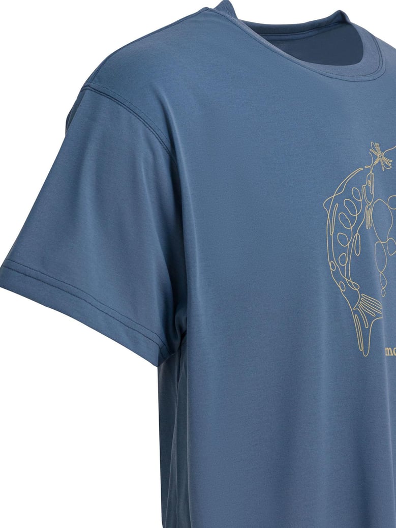wickron t single line trout t-shirt by Selfnex