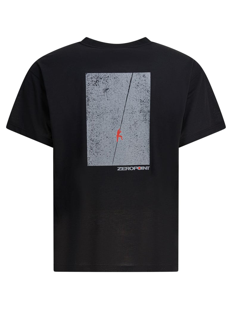 wickron t zero point crack t-shirt by Selfnex