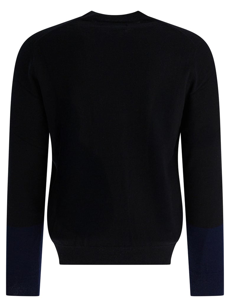 wool crew neck sweater by Selfnex
