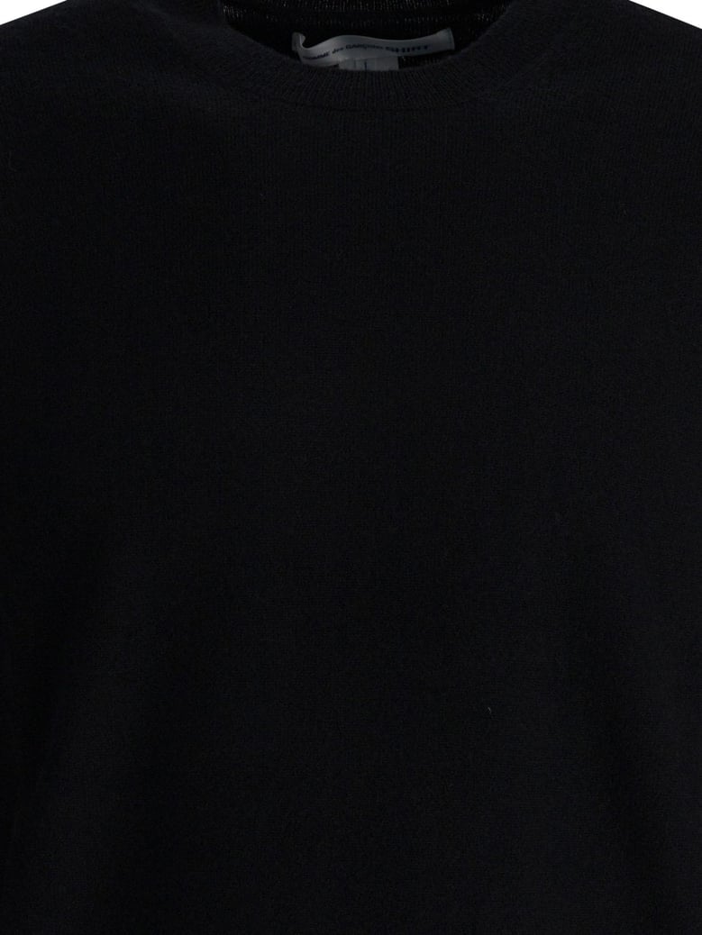wool crew neck sweater by Selfnex