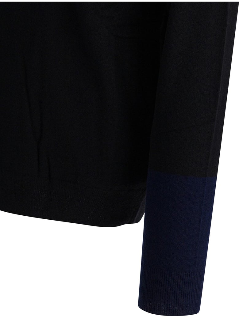 wool crew neck sweater by Selfnex