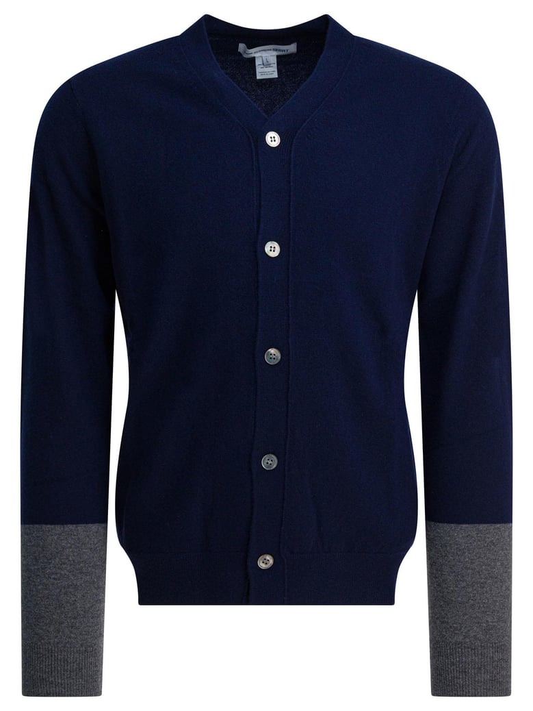 v-neck cardigan by Selfnex