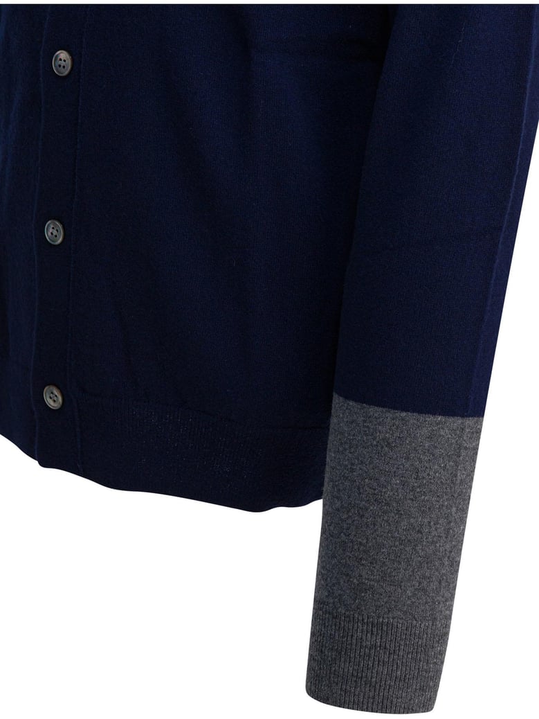 v-neck cardigan by Selfnex