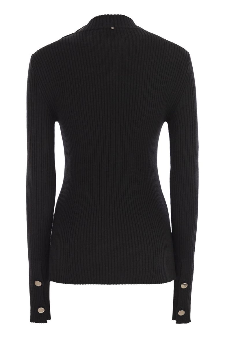 renania - fitted jumper with buttons by Selfnex
