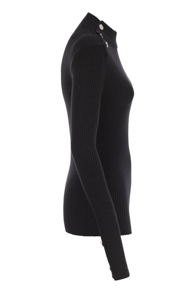 renania - fitted jumper with buttons by Selfnex