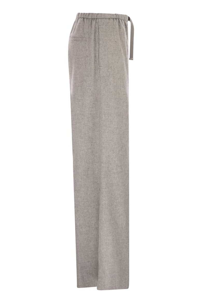 resort trousers in cashmere and silk by Selfnex