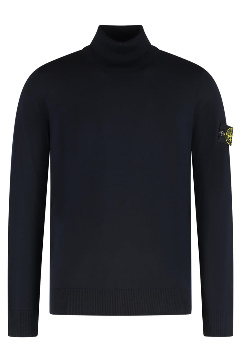 sweater with turtleneck in wool by Selfnex