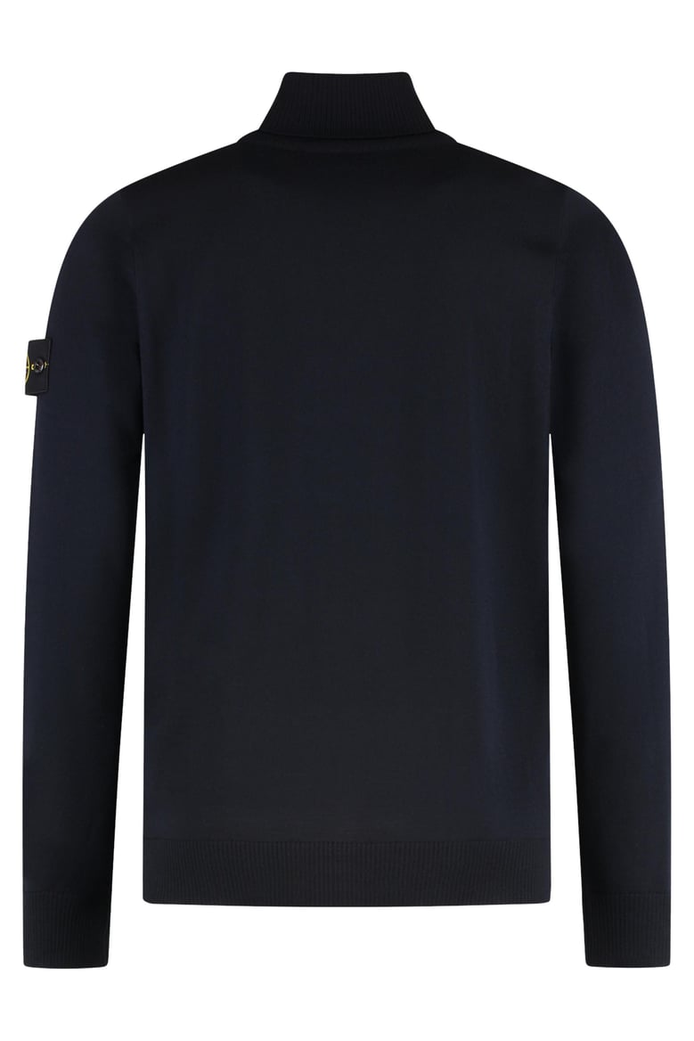 sweater with turtleneck in wool by Selfnex