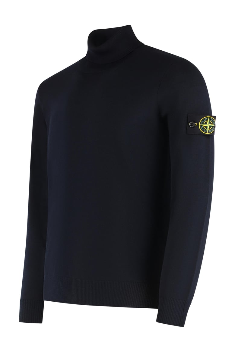 sweater with turtleneck in wool by Selfnex