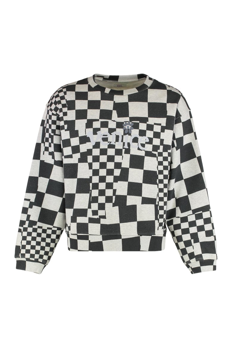 cotton crew-neck sweatshirt by Selfnex