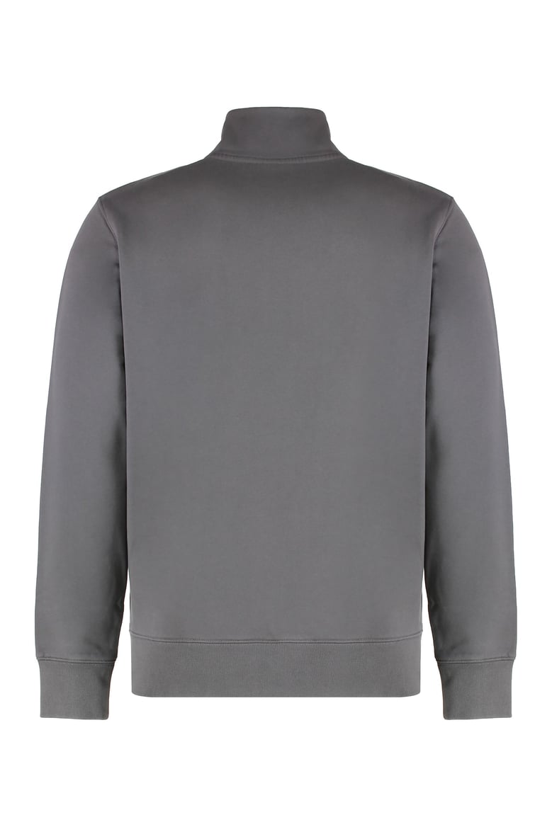 full-zip sweatshirt in cotton by Selfnex