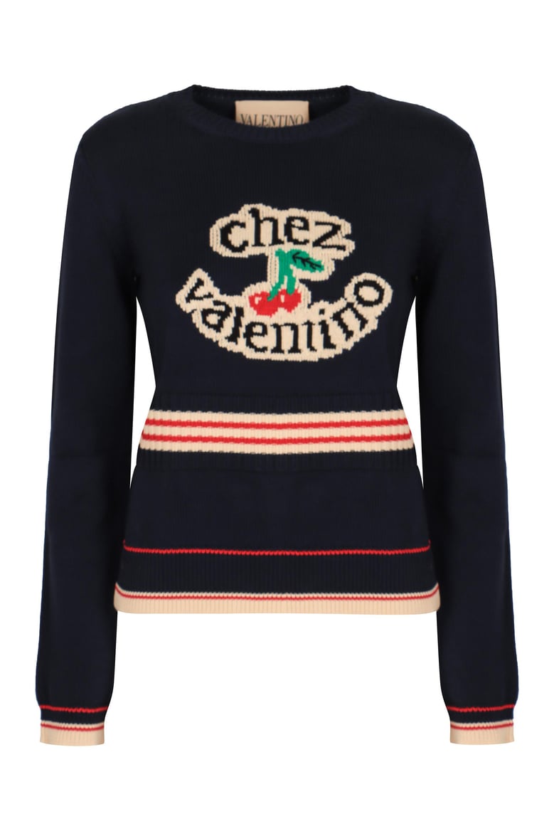 cotton crew-neck sweater by Selfnex