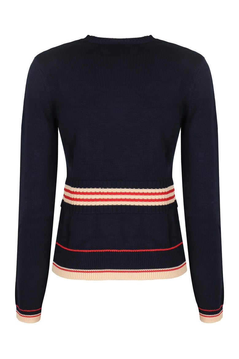 cotton crew-neck sweater by Selfnex