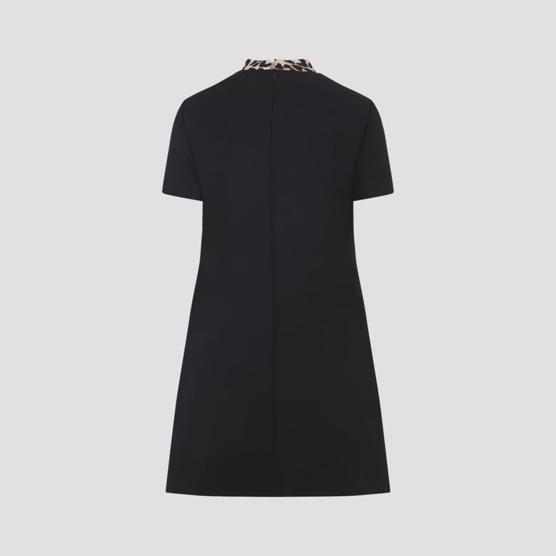 bow dress in couture crepe by Selfnex