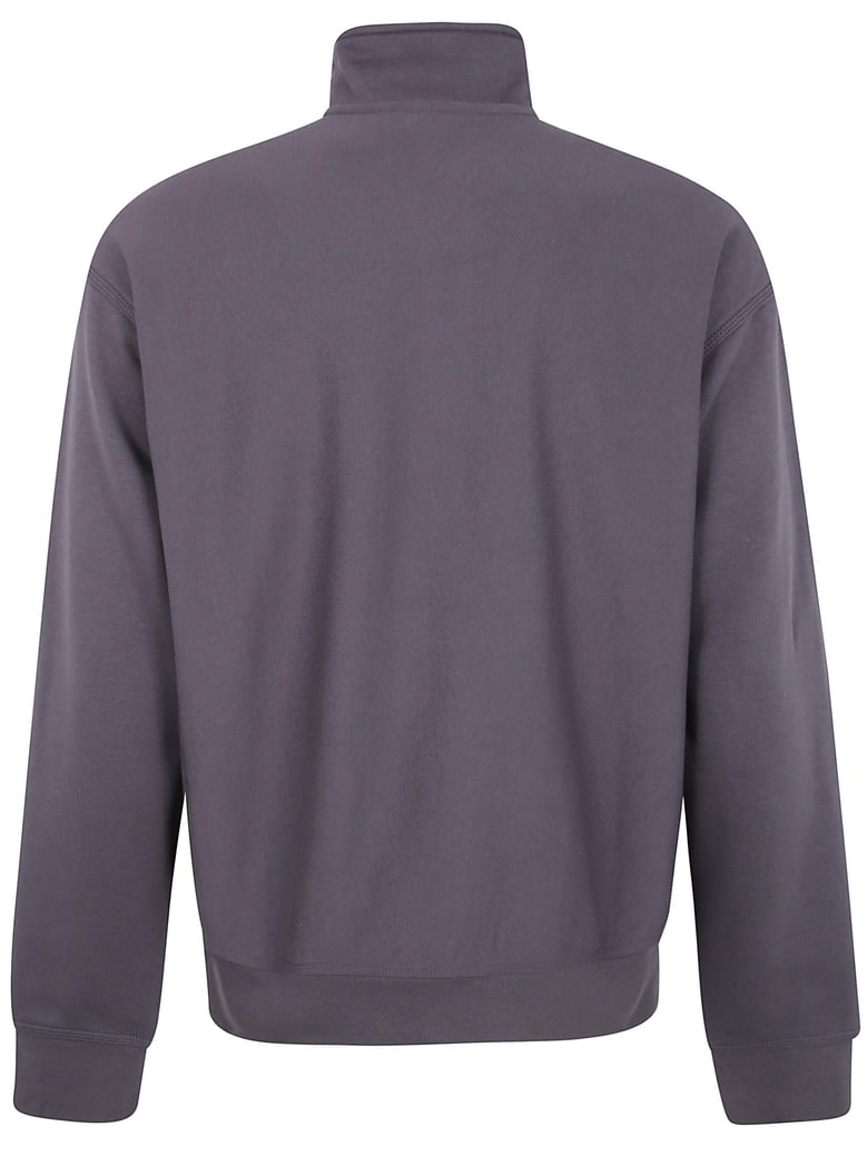 half zip american script sweat by Selfnex