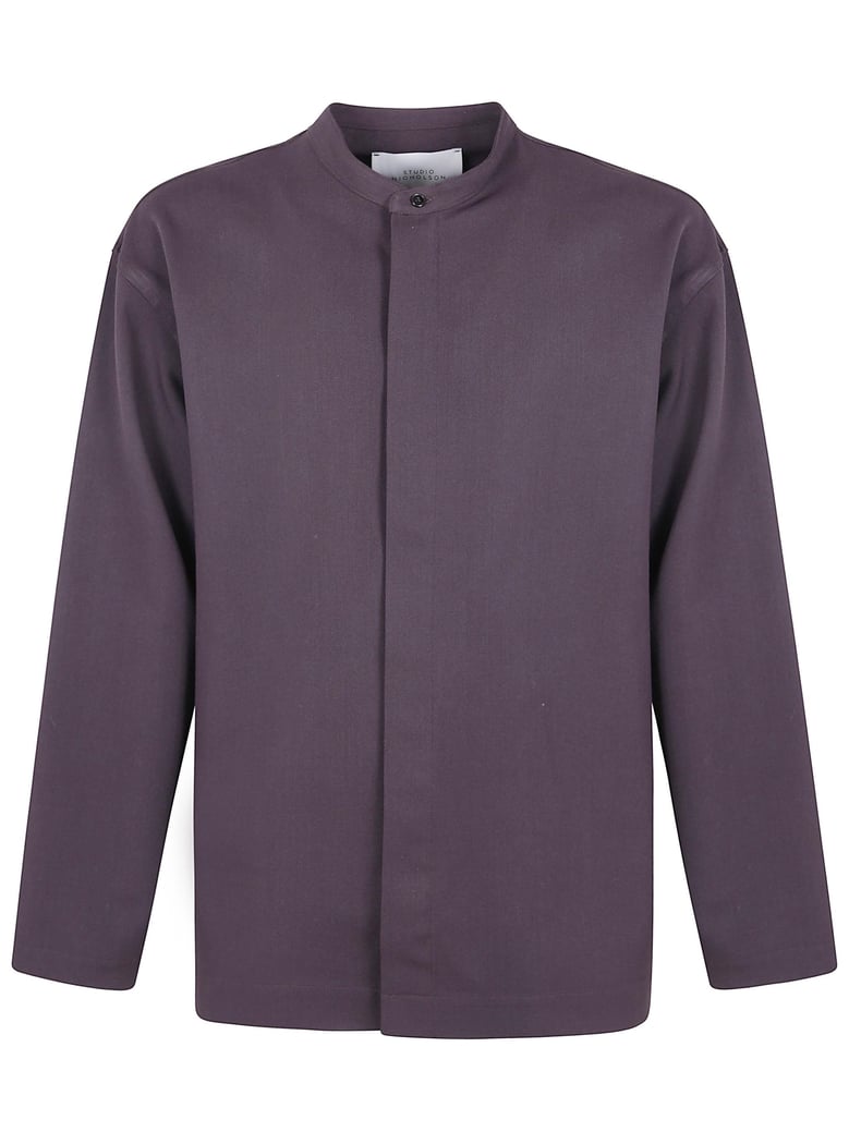 karst grandad collar shirt by Selfnex