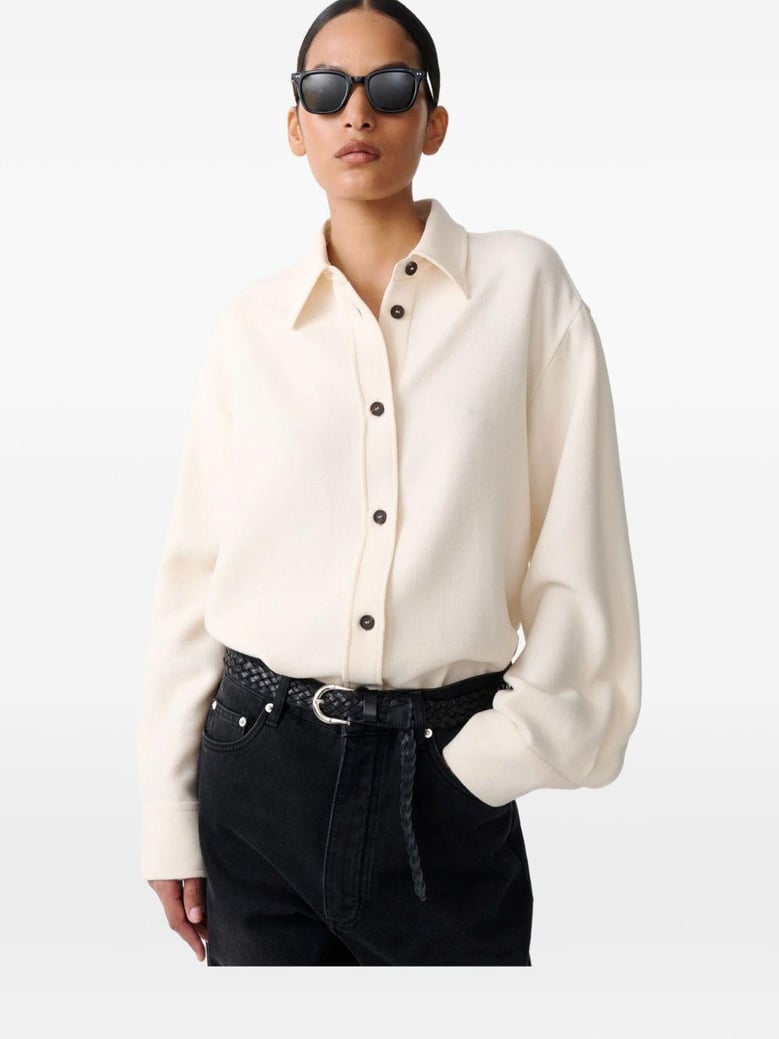 wool overshirt by Selfnex