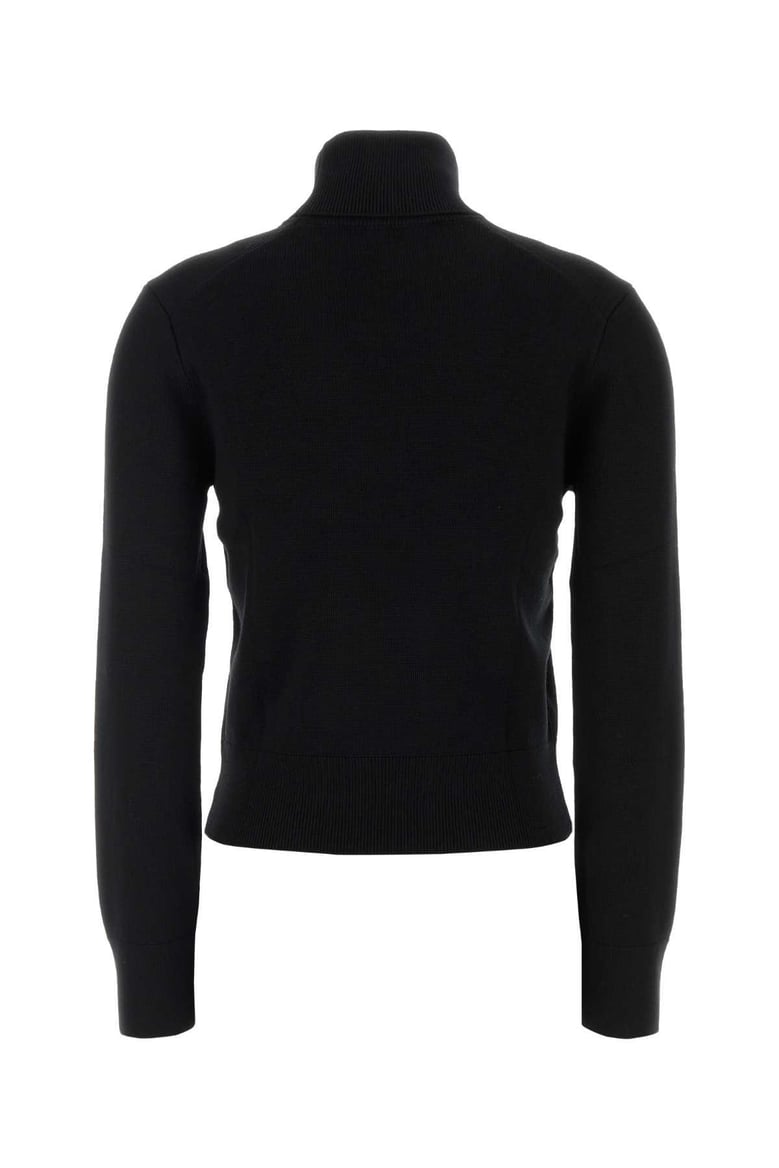 black wool sweater by Selfnex