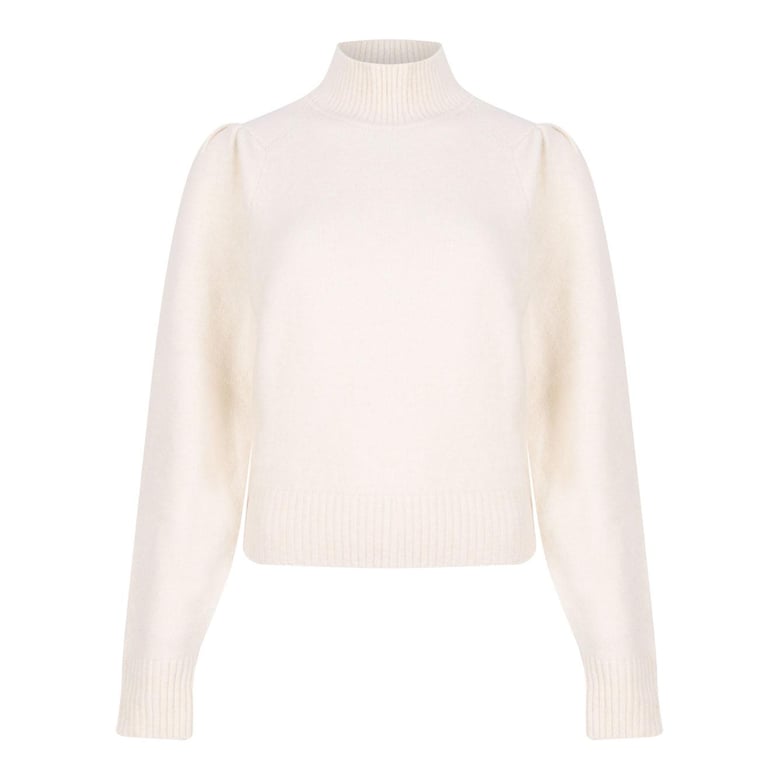 ivory alpaca blend purdie sweater by Selfnex