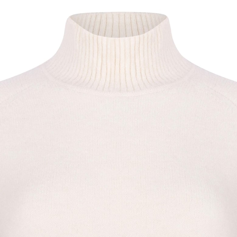 ivory alpaca blend purdie sweater by Selfnex