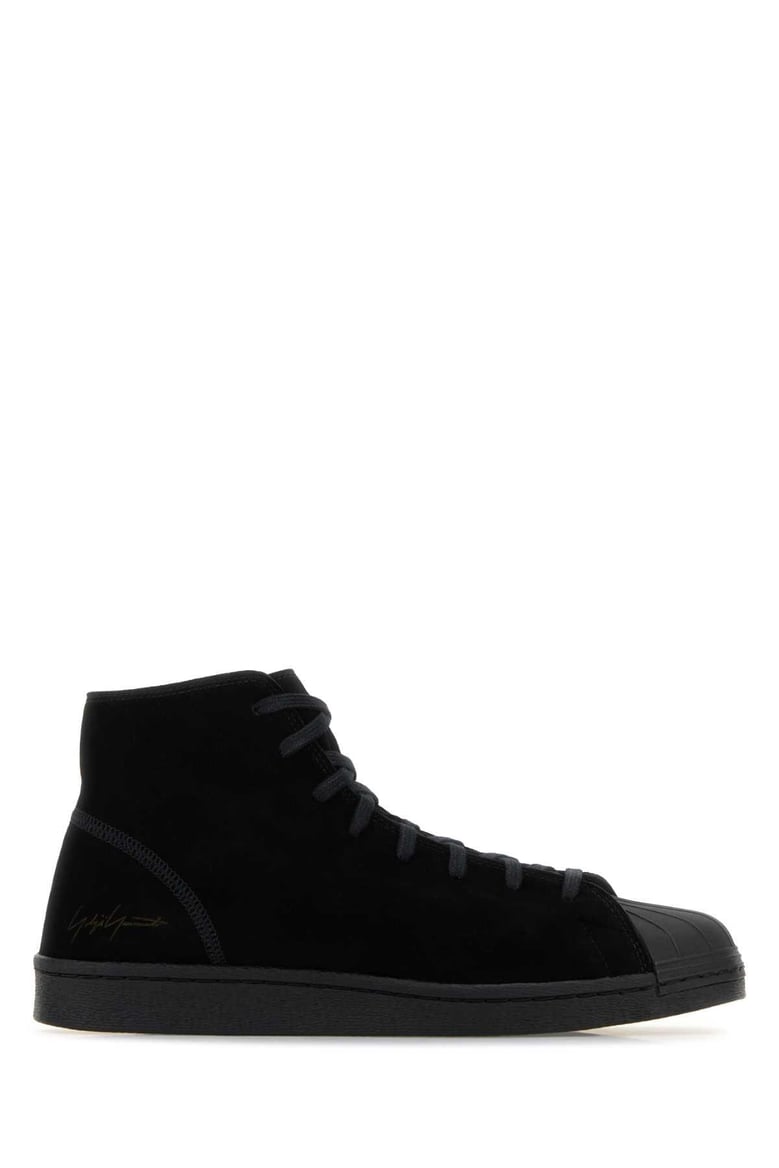 black suede kuro pro model sneakers by Selfnex