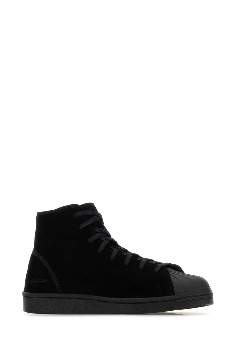 black suede kuro pro model sneakers by Selfnex