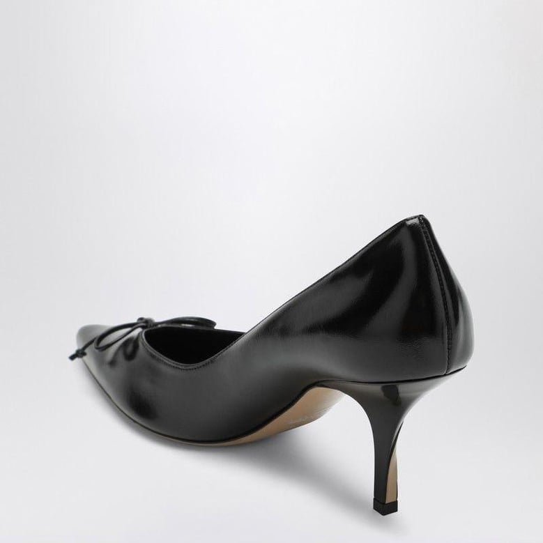 black tourni pumps by Selfnex