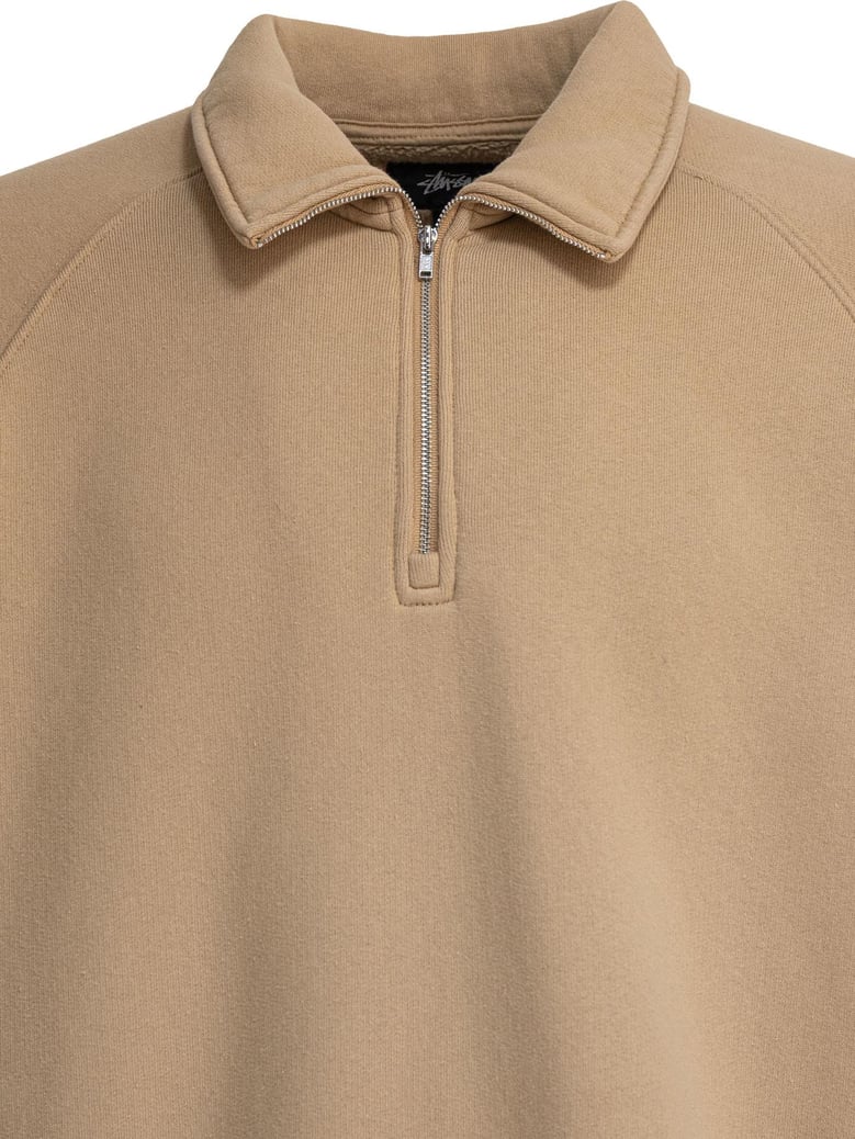 beige cotton polyester sweatshirt by Selfnex