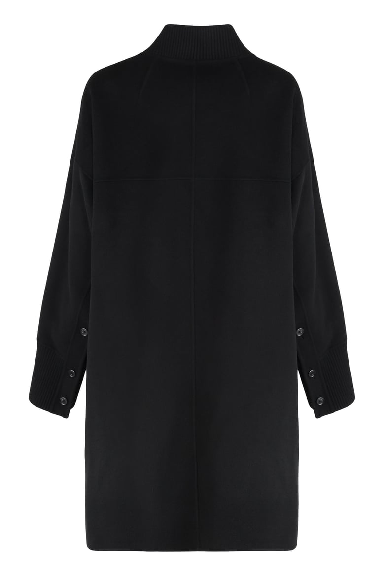long coat in double fabric by Selfnex