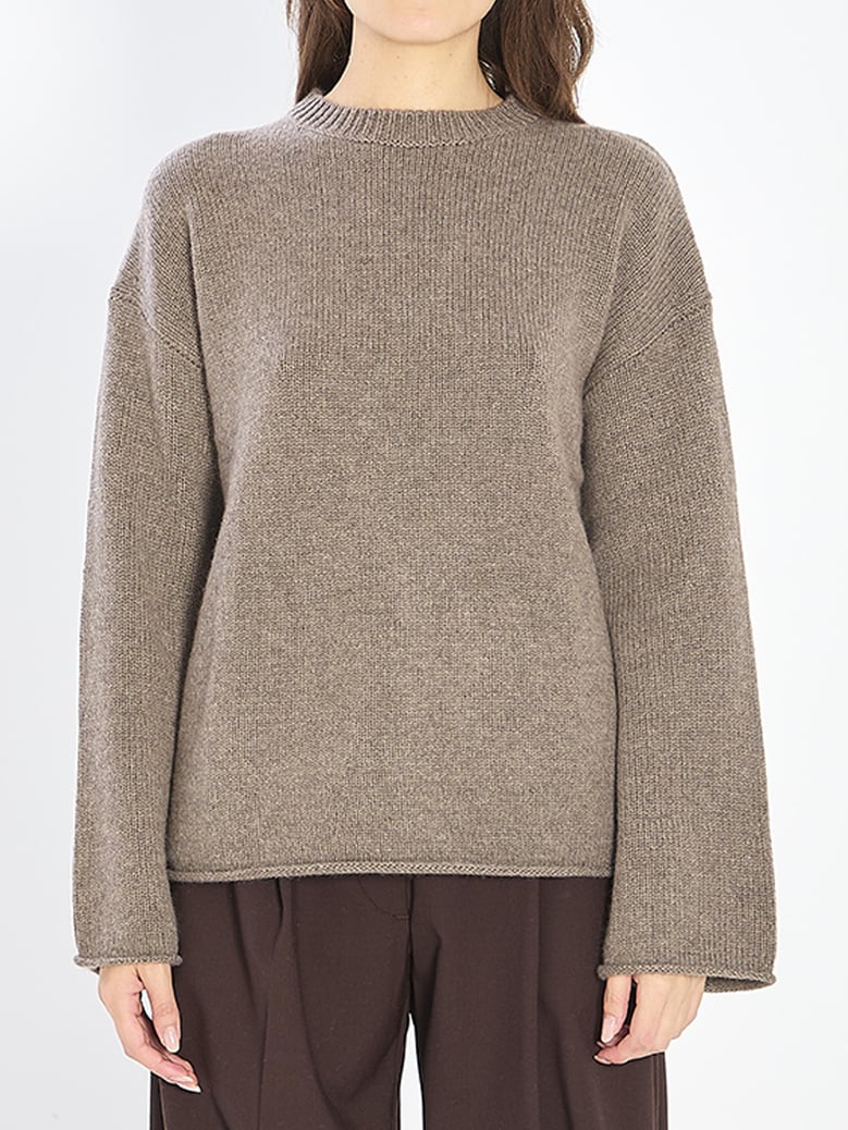 kristy crew-neck sweater by Selfnex