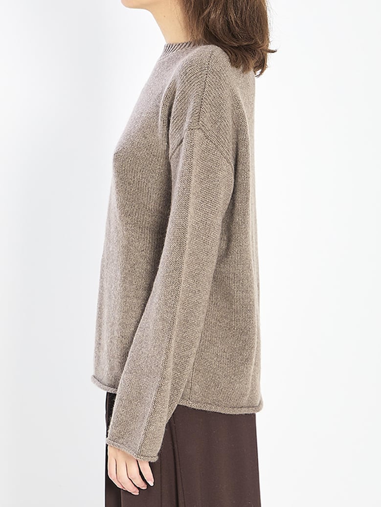 kristy crew-neck sweater by Selfnex