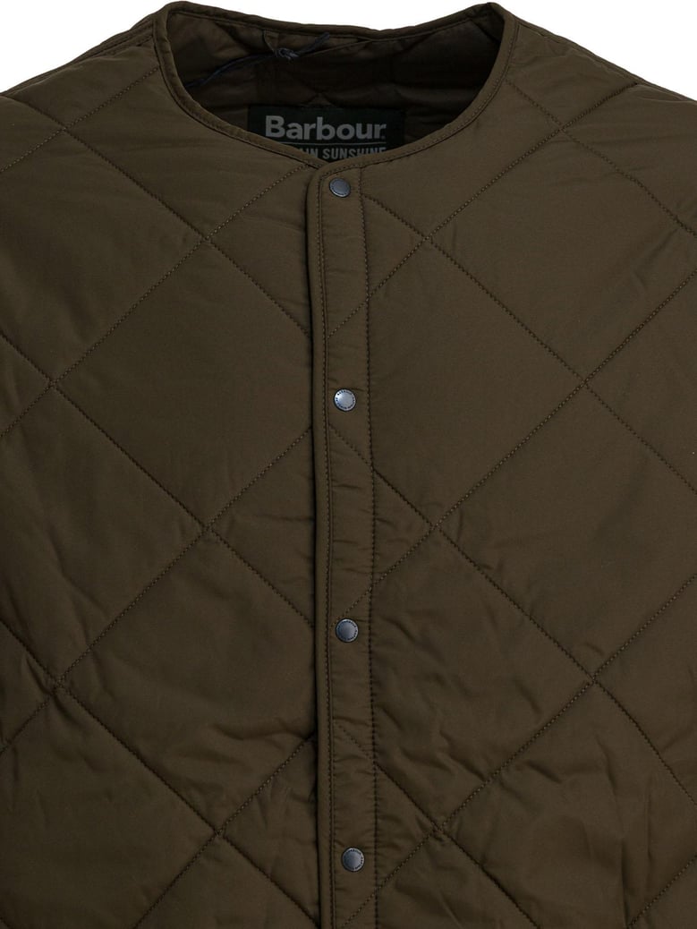 barbour x kaptain sunshine quilted jacket by Selfnex