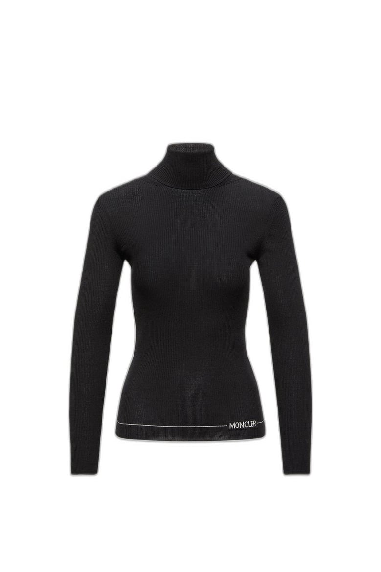 sweater with a turtleneck in wool by Selfnex