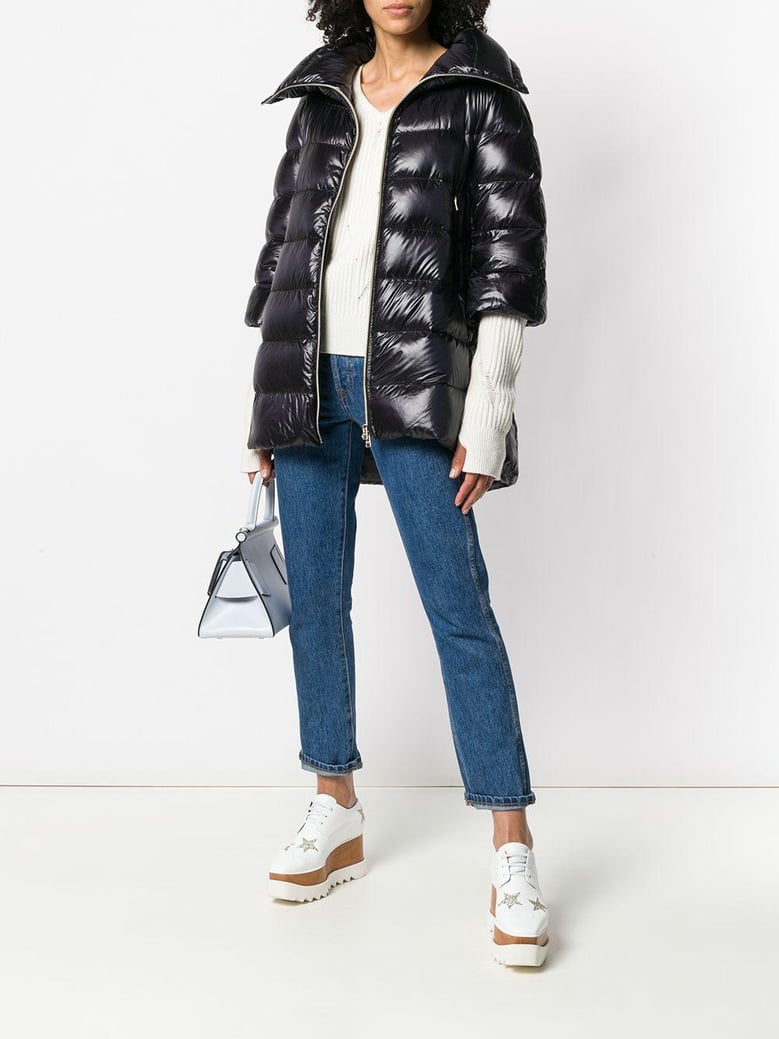 cleofe down jacket in nylon by Selfnex