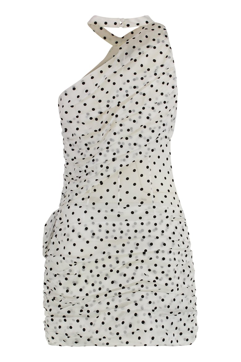 polka-dot mini-dress by Selfnex