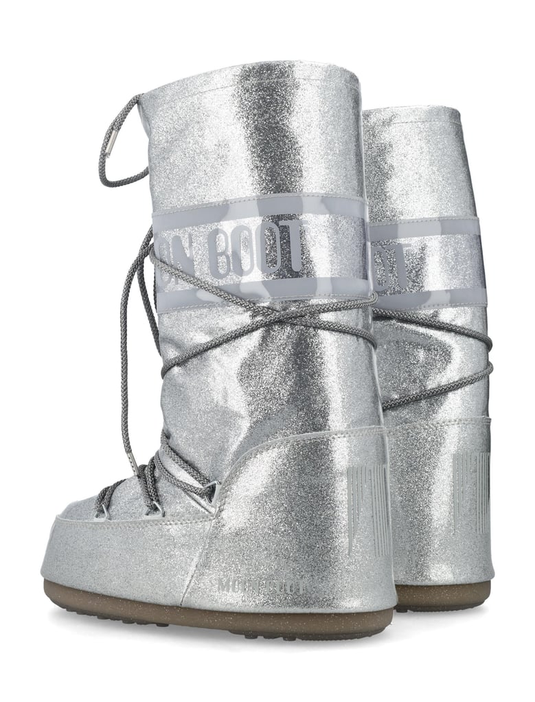 icon high glitter boots by Selfnex