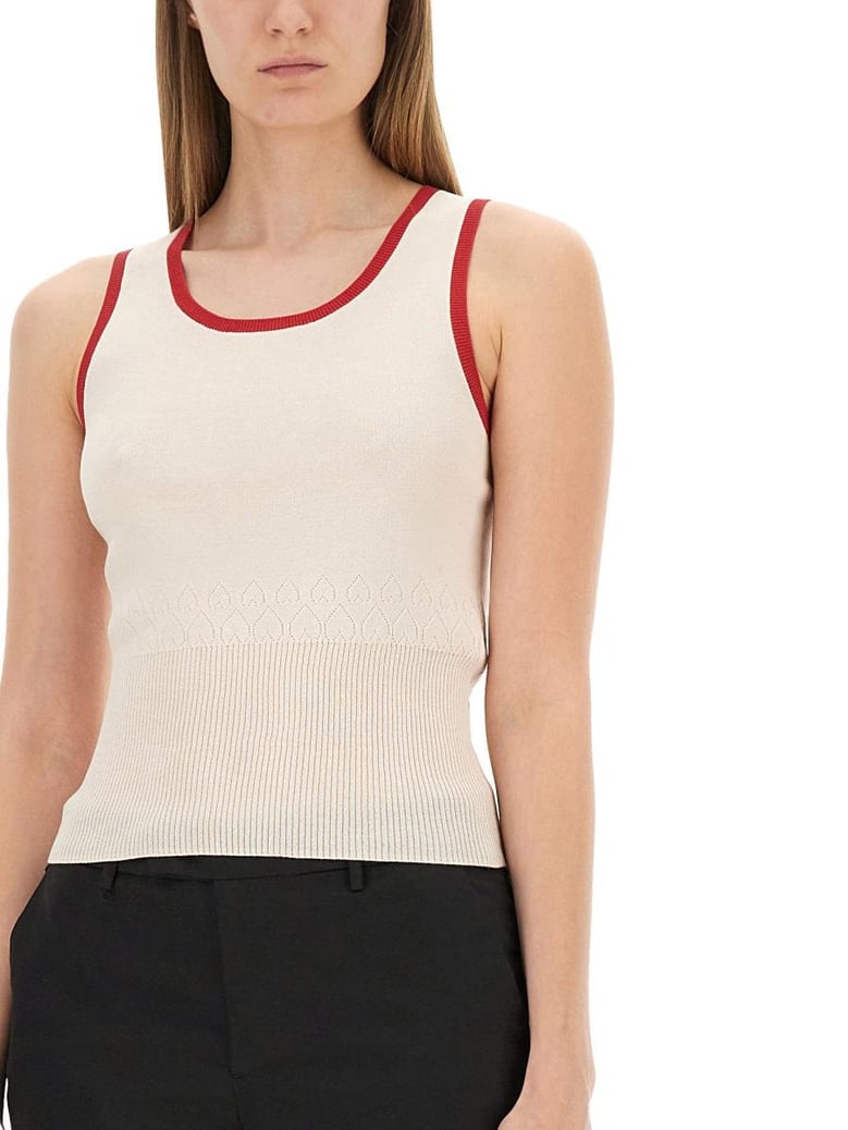 knitted vest by Selfnex