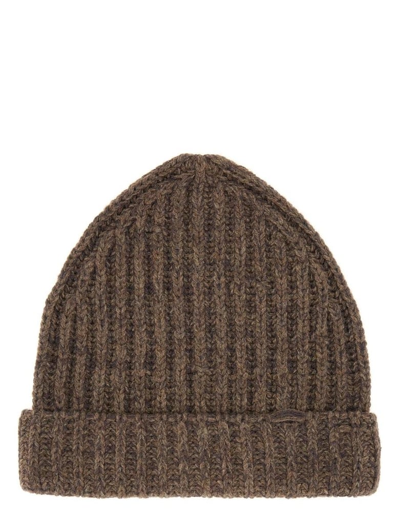 wool and cotton blend beanie by Selfnex