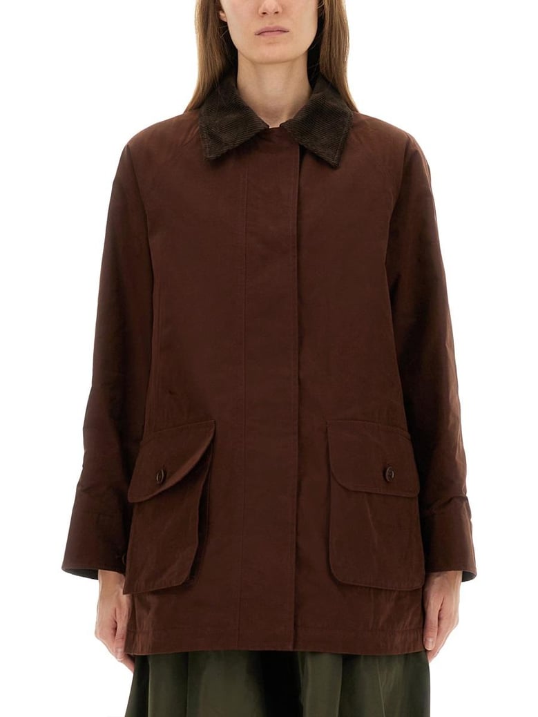 cotton blend canvas jacket by Selfnex
