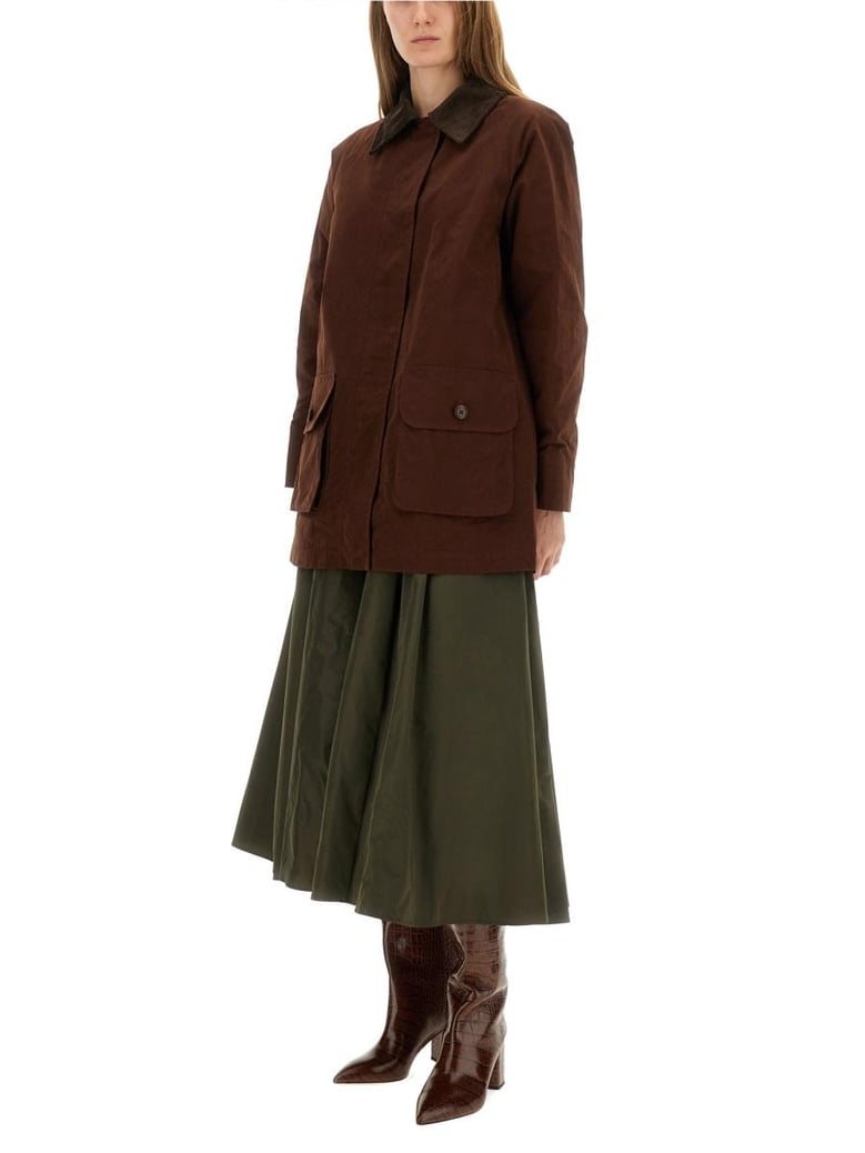 cotton blend canvas jacket by Selfnex